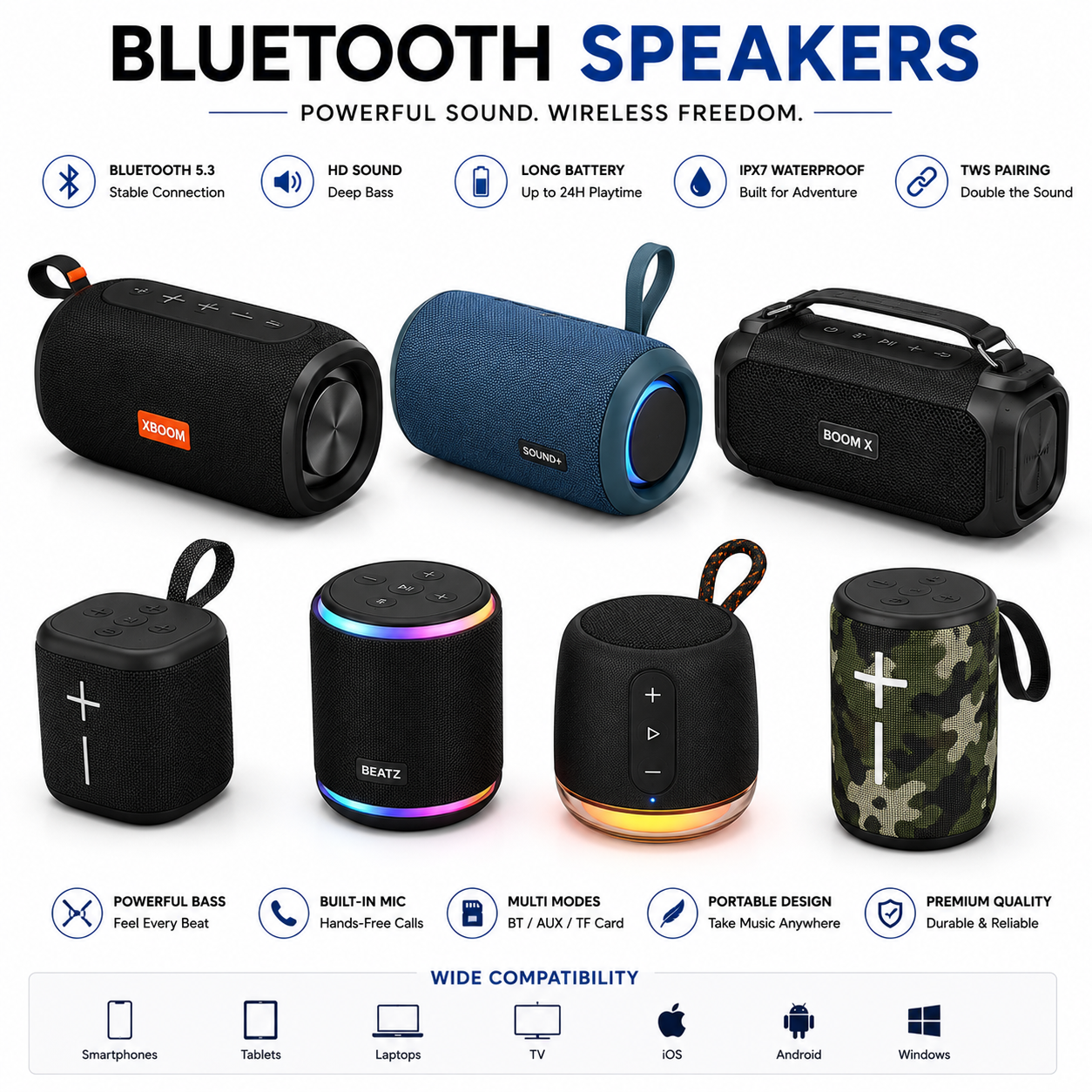 Bluetooth speakers