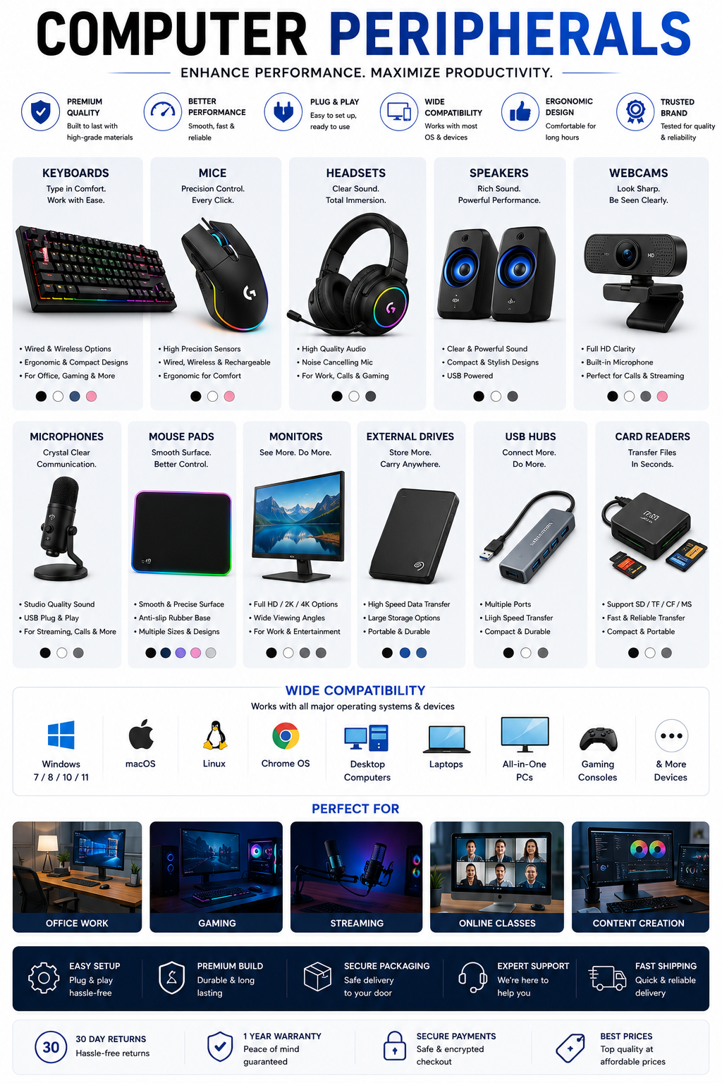 Computer peripherals