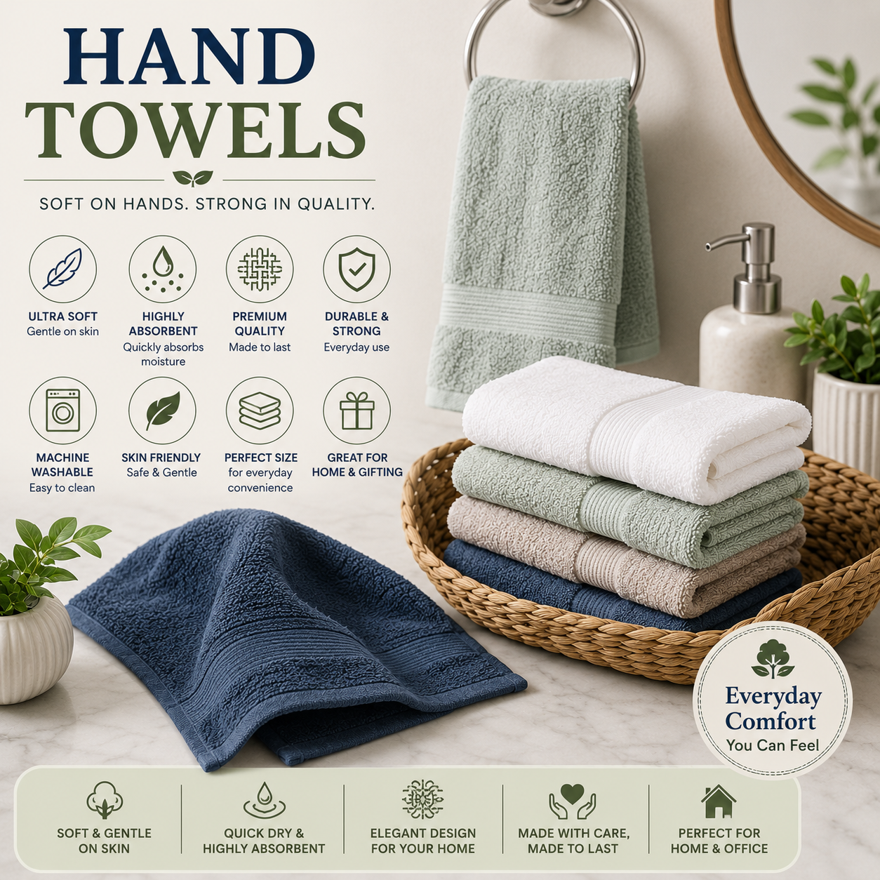 Hand towels