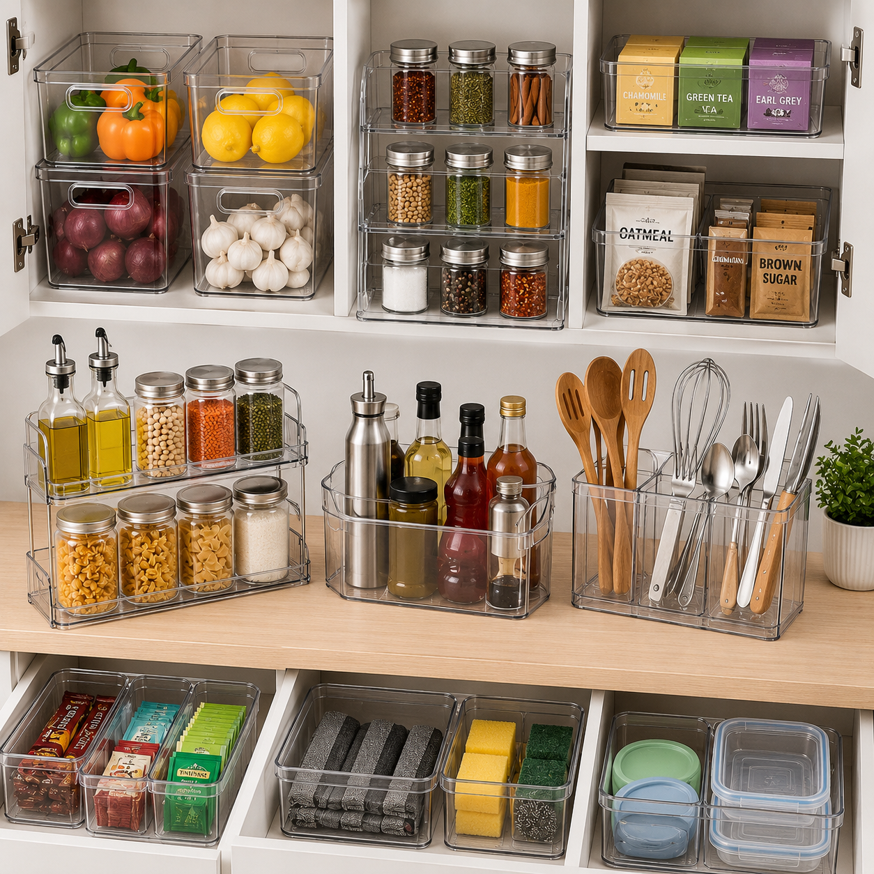 Kitchen organizers