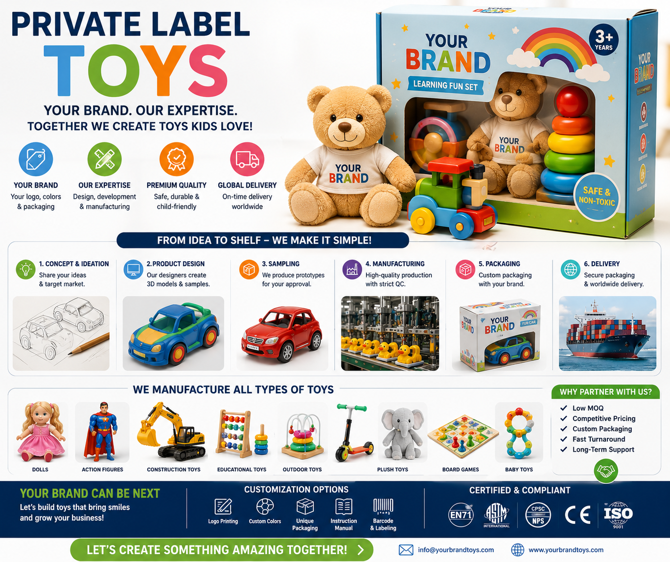 Private label toys