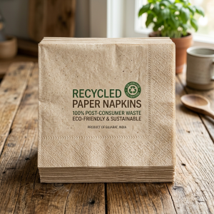 Recycled paper products