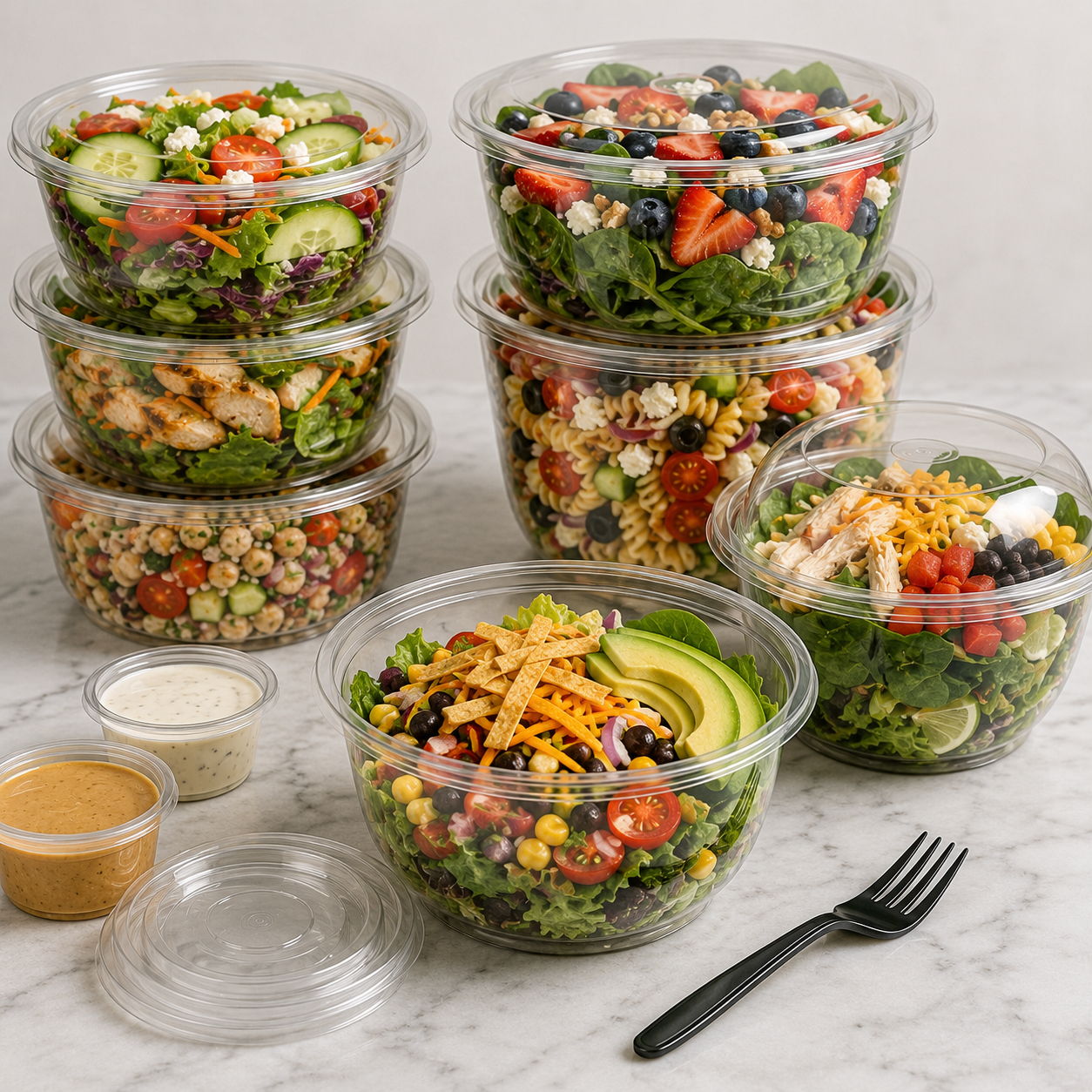 Salad bowls