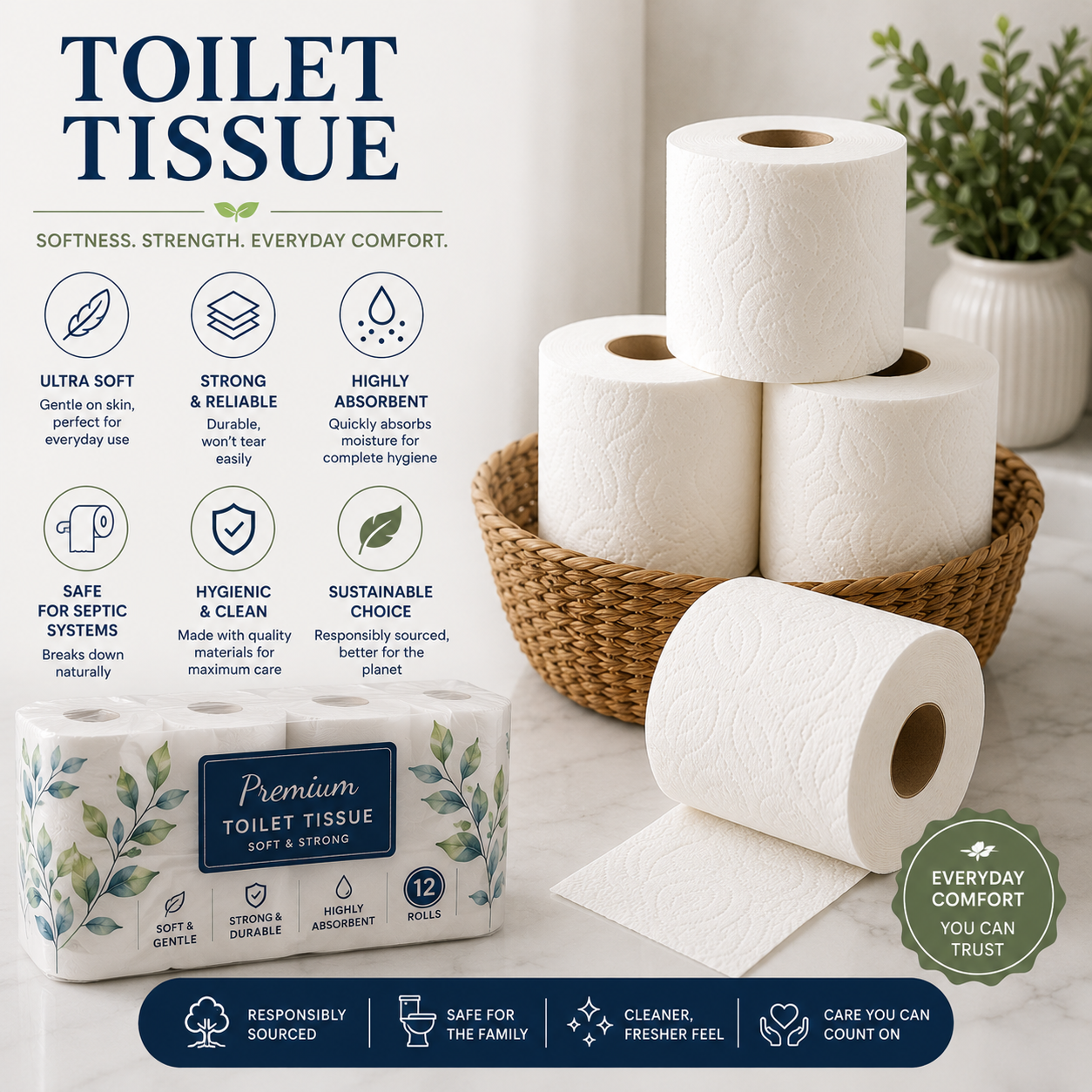 Toilet tissue